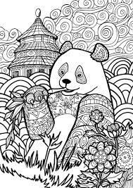 Coloring pages of a panda. Panda Coloring Pages Best Coloring Pages For Kids