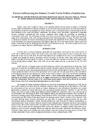 Your emirates islamic skywards credit card offers you a range of services and benefits. Pdf Factors Influencing The Islamic Credit Cards Holders Satisfaction Nuradli Ridzwan Shah Mohd Dali Academia Edu