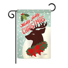 We offer a large selection of. Christmas Flags Christmas Garden Flag Double Sided Ho Ho Ho Christmas House Flags 28 X 40 Inch With Grommets Double Thickness Burlap Outdoor Christmas Flags For Christmas Garden And Home Decoration Home Garden Store Garden