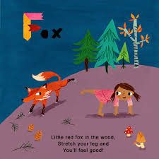 Learn the english alphabet, use your body and hold a yoga pose! Christiane Engel Illustration Portfolio Children S Books Abc Yoga
