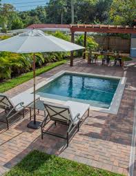 When it comes to installing a small pool, the success lies in the a pool should be the right scale that it fits in the proportions of the space rather than dominate it. Small Yard Small Splash Pool Designs Novocom Top