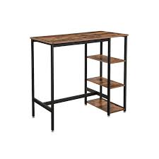 high bar table for kitchen with storage shelves home furniture high bar table high dining table bar table