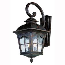 Check out our outdoor sconce lighting selection for the very best in unique or custom, handmade pieces from our sconces shops. Bel Air Lighting Briarwood 2 Light Antique Rust Outdoor Wall Lantern Sconce With Water Glass 5429 Ar The Home Depot