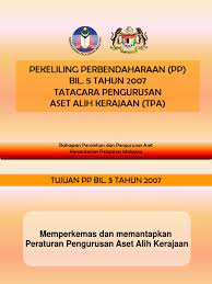 Pembangunan sistem pengurusan aset dan sistem inventori ini adalah penting sebagai satu cara untuk menjadikan pengurusan bagi sesebuah organisasi menjadi lebih efektif dan sistematik dari segi pengurusan tempahan dan inventori peralatan. Tatacara Pengurusan Aset Alih
