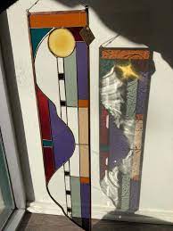 For example, adding copper oxides to molten glass will culminate in green and blue. Item 515 Stained Glass Wall Art From Dovetail Rivet And Stitch Wgil 93 7 Fm 1400 Am