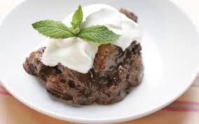 Warm Chocolate Bread Pudding Recipe Chocolate Bread Pudding Chocolate Bread Bread Pudding Dessert