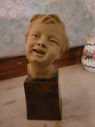 IMPORTANT BUSTE EN Terre cuite signé Nelson. EUR 450,00