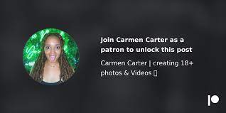 Carmen carter patreon