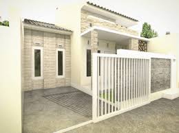 Jika anda menghuni rumah minimalis, tentu anda harus mendesain model pagar minimalis juga. Pagar Tembok Rumah Minimalis Type 36 Paling Mantap Pandawaland