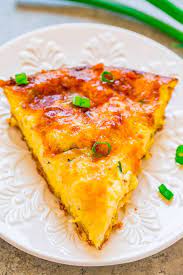 Cheesy Hash Brown Quiche Averie Cooks Recipe Food Hashbrown Quiche Quiche With Hashbrown Crust
