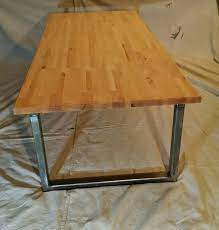We will discuss how to build the tabletop and what materials to use for the legs. Buy Hand Crafted Butcher Block Coffee Table With Steel Legs Made To Order From Oxworksnw Inc Custommade Com