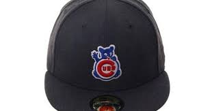New Era 59fifty Chicago Cubs Wave Fitted Hat Graphite Royal Fitted Hats Hats New Era 59fifty