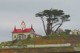 light working picture of battery point lighthouse