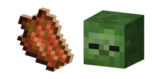 Minecraft Rotten Flesh And Zombie In 2020 Minecraft Custom Zombie