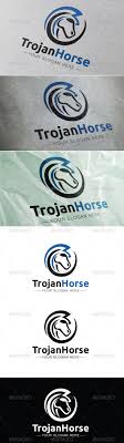 Emblem with horse stallion, illustration of logo with mustang horse buy now 6 racing horse, running mare vector vintage logos and labels set read more. Trojan Horse By Ragingbanana Graphicriver