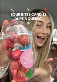 Test de goût des bonbons sucrés à Québec