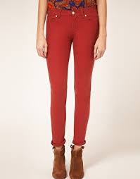 Image result for 7 for all mankind red the skinny Jeans