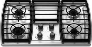 kitchenaid 30 inch 4 burner gas cooktop