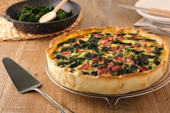 Spinach Quiche