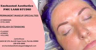 Hi All!! 👋🏻, I own Enchanted Aesthetics Eyelash Extensions PMU Powder  Brow Specialist in Cape Coral. I have been in business since late 2020. I  specialize in permanent makeup and eyelash extensions., ...