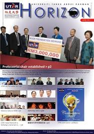 Recent progress in research and development (pp. April Issue Utar News Universiti Tunku Abdul Rahman