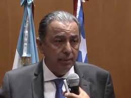 Rodolfo Urtubey en pelea de box Ricky Santillan en Tartagal