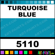 Turquoise Blue Shellac Ink Calligraphy Ink Paints And