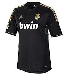 True fans will love supporting spain's top club with a real madrid jersey from soccerpro.com. Real Madrid Jersey Black And Gold