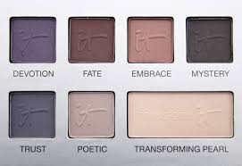 First ever transforming matte to pearl eyeshadow palette! Review Shades Swatches It Cosmetics Naturally Pretty Romantics Eyeshadow Palette Vol 2 Spring 2016 Makeup Collection Beautystat Com