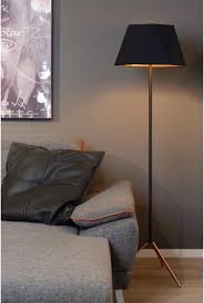 Lampadaire Trepied Tissu Lucide Alegro Lampadaire Trepied Lampadaire Lampadaire Salon