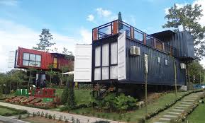 Completed construction of sea container cabin. Shipping Container Homes Cargotecture Pros And Cons