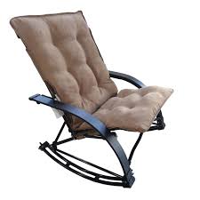 Folding rocking chair with footrest. International Caravan Indoor Outdoor Folding Rocking Chair With Extendable Footrest And Microsuede Cover Overstock 7213490