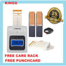 *easy for employer to trace worker working hour efficiently. Speacial Price Offer Time Recorder Punch Card Machine Shopee Malaysia