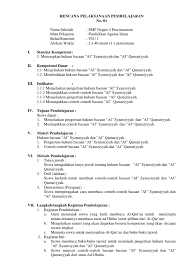 Rpp 1 lembar pai kelas 7 smp/mts k13 lengkap. Contoh Rpp Agama Islam Smp Kurikulum Masnurul