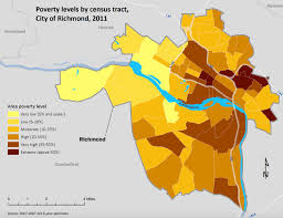 The map above is a landsat satellite image of virginia with county boundaries superimposed. Poverty Levels In Richmond Virginia Mappenstance