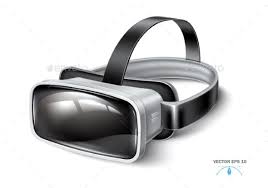 Vector Virtual Reality Headset Vr Mask Mock Up Virtual Reality Headset Virtual Reality Design Virtual Reality