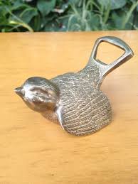Silver Bird Bottle Opener Vintage Beer Opener Metal Bird Etsy Beer Opener Vintage Beer Metal Birds