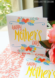 Make a magical unicorn printable mother's day card to show mom how extra special she is! Free Printable Mother S Day Card By Love The Day Free Printable Cards Mothers Day Cards Mothers Day Crafts For Kids