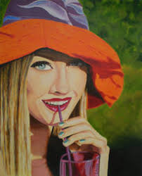 Pintura Papel Retrato