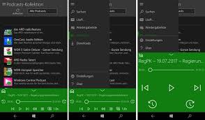 Software in this section can also help you. Die Besten Podcast Apps Fur Windows 10 Mobile Windowsunited