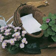 Rain Mat For Hanging Baskets Or Planters Pack Of Four 7 Inch Square Mats Container Flowers Hanging Baskets Diy Container Gardening