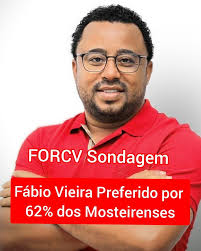 🚨🗳️ SONDAGEM: FÁBIO VIEIRA SERÁ REELEITO NOS MOSTEIROS MOSTEIROS, Fogo --  Fábio Vieira será reeleito para a Câmara Municipal dos Mosteiros, indicam a  sondagem da FORCV realizada entre 28 e 30 de
