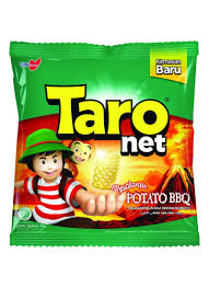 Makanan adalah zat yang dimakan oleh makhluk hidup untuk mendapatkan nutrisi yang kemudian diolah menjadi energi. Taro Snack Net Potato Barbeque Pck 70g Klikindomaret