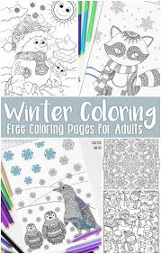 Price mandalas and more adult coloring book: Free Printable Winter Coloring Pages For Adults Easy Peasy And Fun Coloring Home
