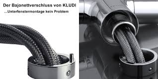 Ventcy wasserhahn küche ausziehbar küchenarmatur mit brause spültischarmatur edelstahl mischbatterie küche armatur (silber). Fensterarmatur Trendo Mit Schwenkbarem Auslauf In Chrom Und Edelstahlfinish Kludi Wasserhahn Armatur Einhebel Mischer Kitchenking24