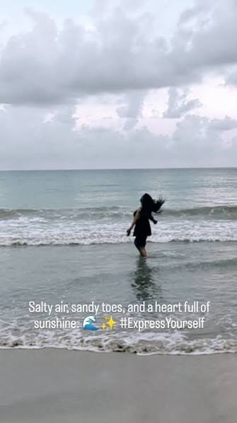Salty air, sandy toes, and a heart full of sunshine.