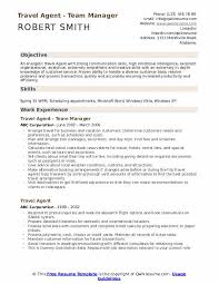 travel agent resume samples qwikresume