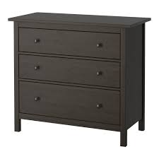 It will ensure that all your favorite books on the other hand, a cherry or black nightstand will add a tasteful complement that will tone down a. Hemnes 3 Drawer Chest Black Brown 42 1 2x37 3 4 Best Seller Ikea