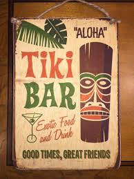 Tikis, tiki masks, tiki bar, koa art, polynesian art, tropical decor, surf. Tiki Decorations For Your Diy Home Tiki Bar Thrillist