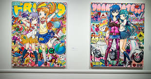 Superflat Manga Anime Inspired Anime Inspired Superflat Art